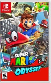 Capa do jogo Super Mario Odyssey.