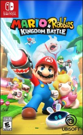Capa do jogo Mario + Rabbids: Kingdom Battle.