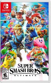 Capa do jogo Super Smash Bros Ultimate.
