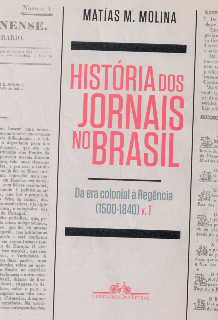 Capa do livro História dos Jornais no Brasil.
