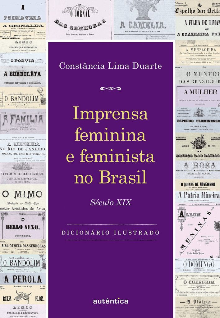 Capa do livro Imprensa Feminina e Feminista no Brasil.