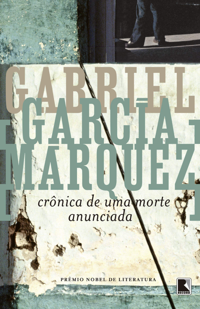 Capa do Livro de Gabriel García Márquez, Crônica de Uma Morte Anunciada.