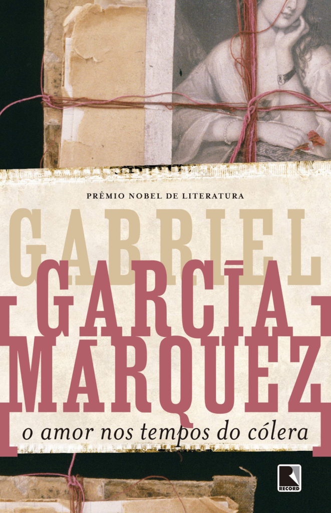 Capa do Livro de Gabriel García Márquez, O Amor Nos Tempos do Cólera.
