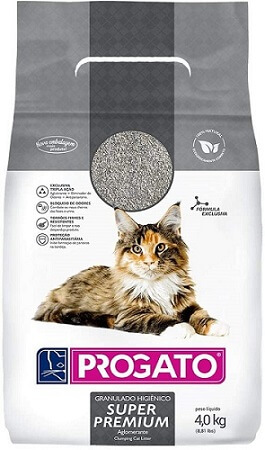 como cuidar de gatos granulado sanitário argila bentonita progato super premium