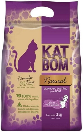 como cuidar de gatos granulado sanitário de cereais katbom