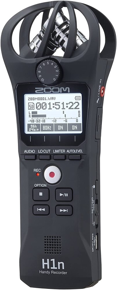 microfone para asmr Gravador Digital Portátil H1N - Zoom
