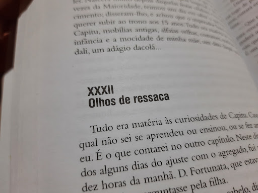 Um dos capítulos do livro Dom Casmurro, escrito por Machado de Assis.