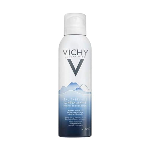 Água Termal Mineralizante, 50 ml, Vichy, Transparente