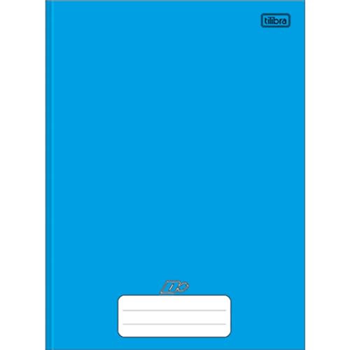 Tilibra - Caderno Brochura Universitário, Capa Dura, D+, 200x275mm, 96 Folhas, Azul