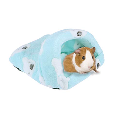 UKCOCO Acessórios Cama De Porquinho Da Índia De Inverno Para Gatos Casinha De Animais De Estimação Rato Esconde Gaiola Casinha Peluda Cama Quente De Rato Mini Gaiola De Porco Hamster