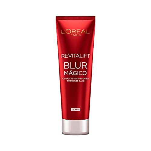 L'Oréal Paris Primer Blur Mágico Revitalift, Textura Oil-Free, Pele lisa e Acabamento Fosco, 27g