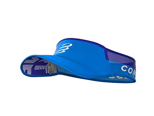 COMPRESSPORT Viseira masculina, Azul, Tamanho nica