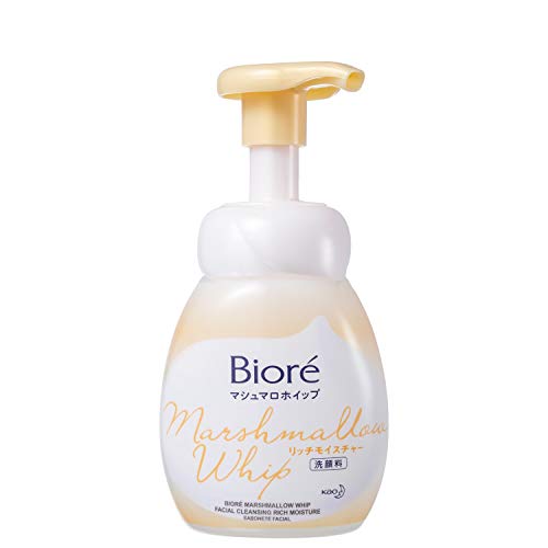 Sabonete Líquido Facial Bioré - Marshmallow Whip Rich Moisture 150ml