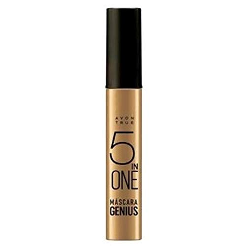 AVON TRUE MÁSCARA PARA CÍLIOS GENIUS 5 IN ONE PRETA - 10 ML