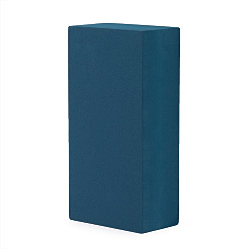 Yogateria Bloco Tijolo de Yoga EVA 220mm x 110 x 66mm 200g (Azul)