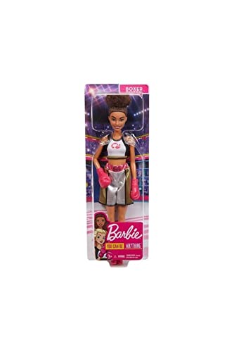 Boneca Barbie Profissões - Boxeadora, Libélula Dolls e-commerce de bonecas, Rosa