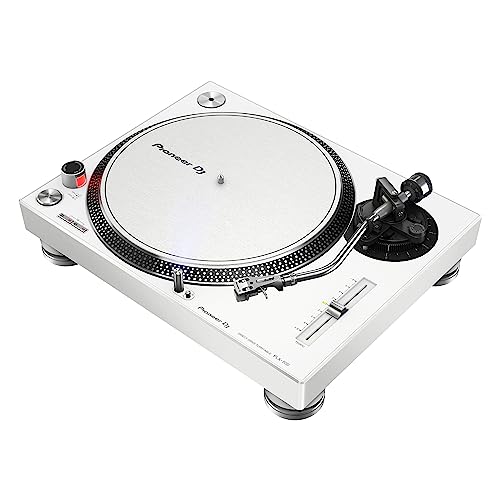 Pioneer DJ Plataforma giratória PLX-500 Direct Drive - Branco