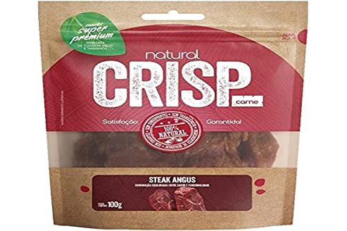 NATURAL CRISP Snack Desidratado Natural Crisp Steak Angus 100G