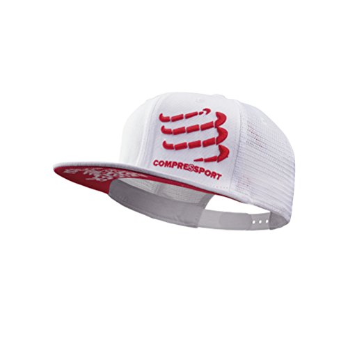 Boné Trucker Cap Branco Compressport