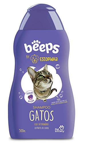 Beeps Estopinha Shampoo Gatos 500ml Beeps para Gatos