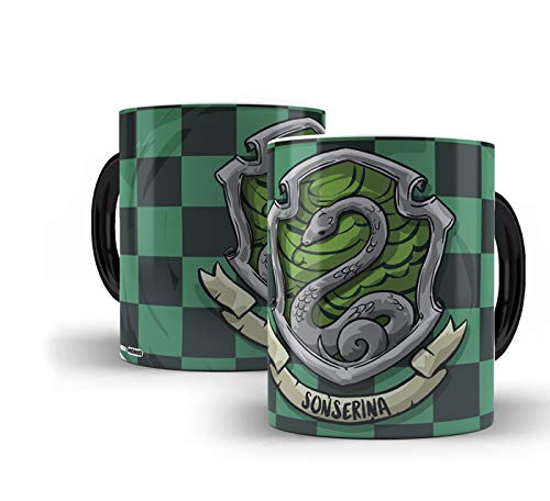 Caneca Sonserina - Harry Potter