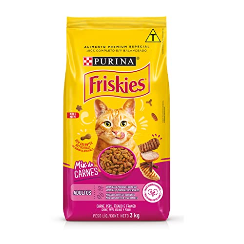 Purina Friskies Friskies Seleção Saborosa Mix Carne 3Kg