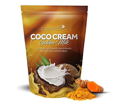 Puravida Coco Cream Golden Milk Pacote 250 g