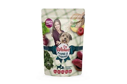 Pathas Dog Wishes - Biscoitos Crocantes - Frutas & Vegetais 150G