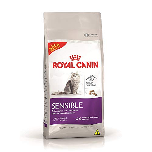 Ração Royal Canin Sensible, Gatos Adultos 7,5kg Royal Canin Raça Adulto