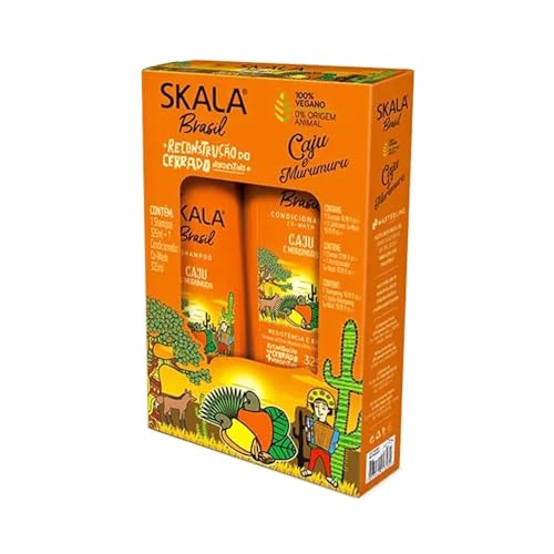 Kit Shampoo + Condicionador Skala 325Ml Caju E Murumuru