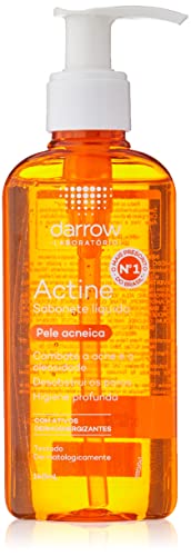 Darrow Actine Sabonete Liquido/ gel de limpeza, 140 ml