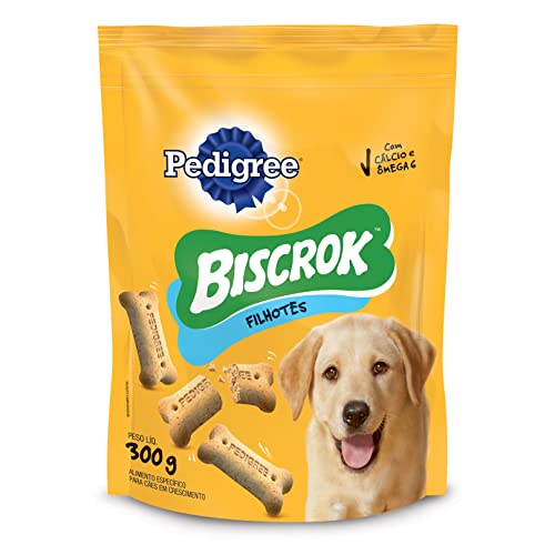PEDIGREE Biscoito Pedigree Biscrok Para Cães Filhotes 300 G