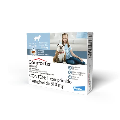 Comfortis Tablete 270Mg (Laranja)