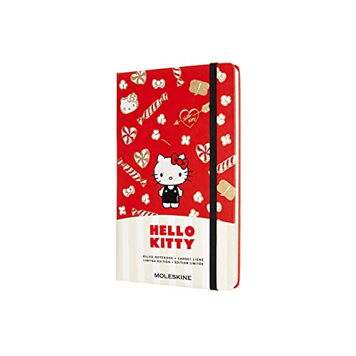 Moleskine Limited Edition Hello Kitty Large Ruled Notebook