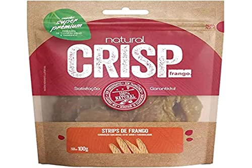 Snack Desidratado Natural Crisp Strips de Frango 100g