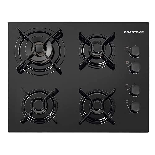 Cooktop 4 bocas Brastemp com duplachama e acendimento automático - BDD62AE BIVOLT