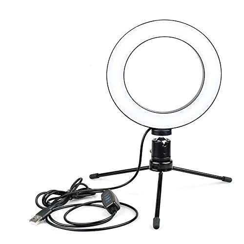 Luz e Iluminador Ring Light 6 Polegadas 36 Led Usb Led Misto Mesa