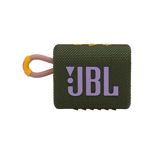 JBL, Caixa de Som Bluetooth, Go 3, Ultraportátil - Verde