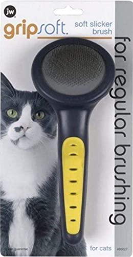 JW Pet Escova Slicker de gato GripSoft da Company