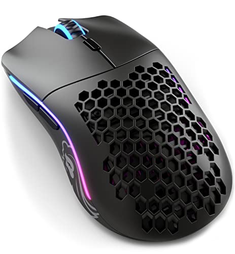 Glorious Mouse Model O Wireless para jogos sem fio RGB 69 g (preto fosco)
