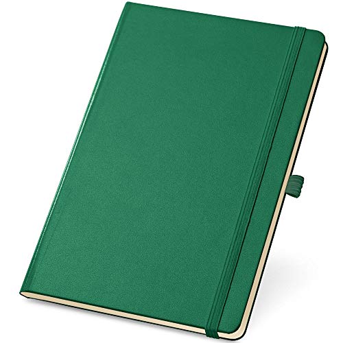 Caderneta de Anotações 13,7x21cm 80 Folhas Sem Pauta (Verde)