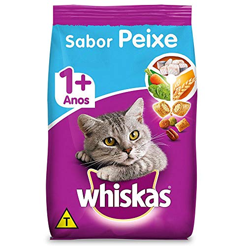 Ração Whiskas Peixe Para Gatos Adultos 3 kg