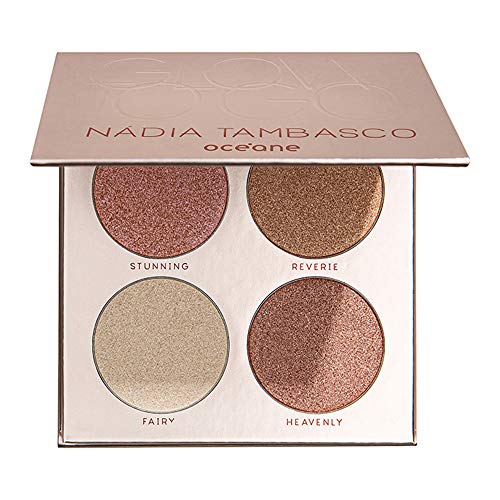 Paleta de Iluminadores Nádia Tambasco By Océane - Glow To Go 16,9g