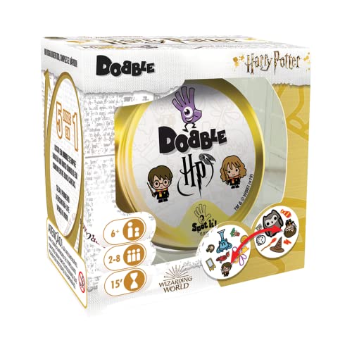 Galápagos, Dobble: Harry Potter, Jogo de Cartas para Amigos, 2-8 jogadores, 15 minutos por partida