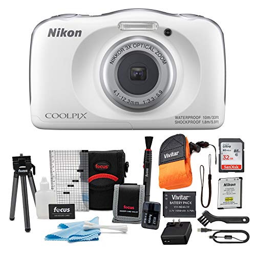 Nikon Coolpix W150, branco, compacto