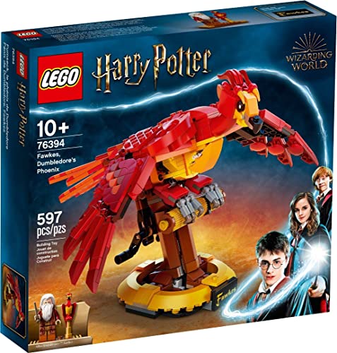 76394 LEGO® Harry Potter™ Fawkes, A Fênix de Dumbledore; Kit de Construção (597 peças)