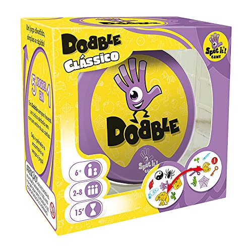 Galápagos, Dobble, Jogo de Cartas para Amigos, 2-8 jogadores, 15 minutos por partida