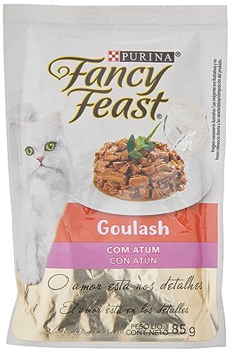 Purina Fancy Feast Nestlé Purina Fancy Feast Ração Úmida Para Gatos Goulash Atum 85G