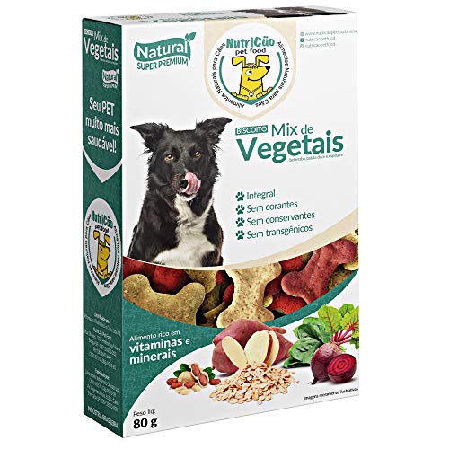 Biscoito para cães - Mix de Vegetais