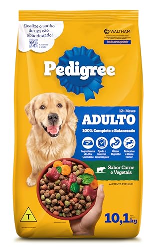 PEDIGREE Ração Pedigree Carne E Vegetais Para Cães Adultos Raças Médias E Grandes 10.1 Kg